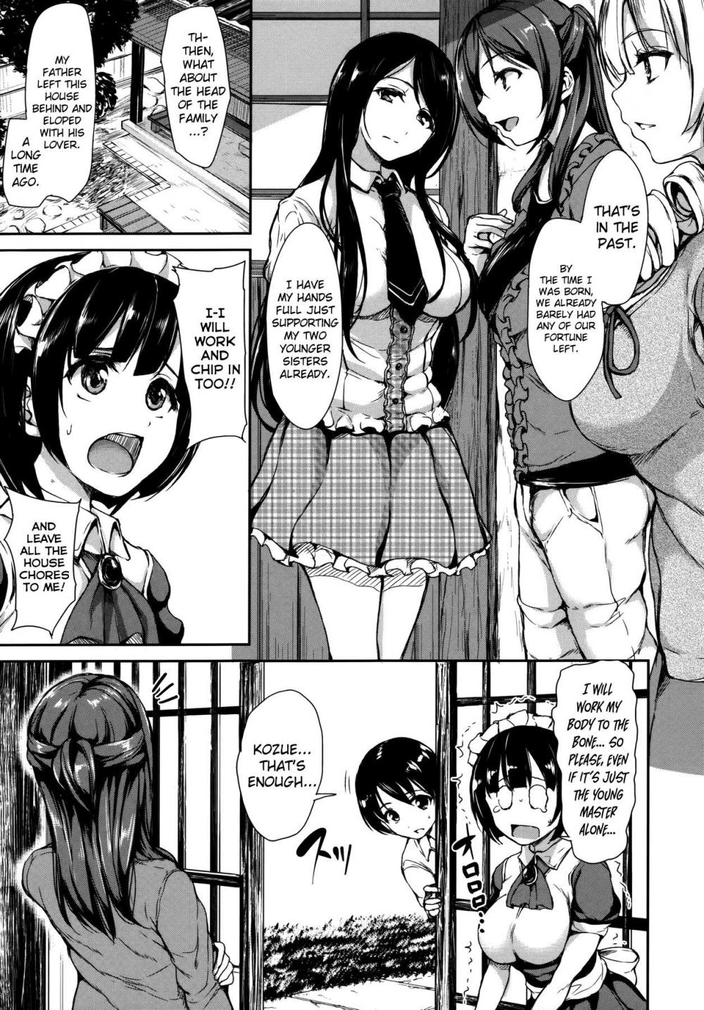 Hentai Manga Comic-At Home Harem FudeoroSisters-Chapter 3-9